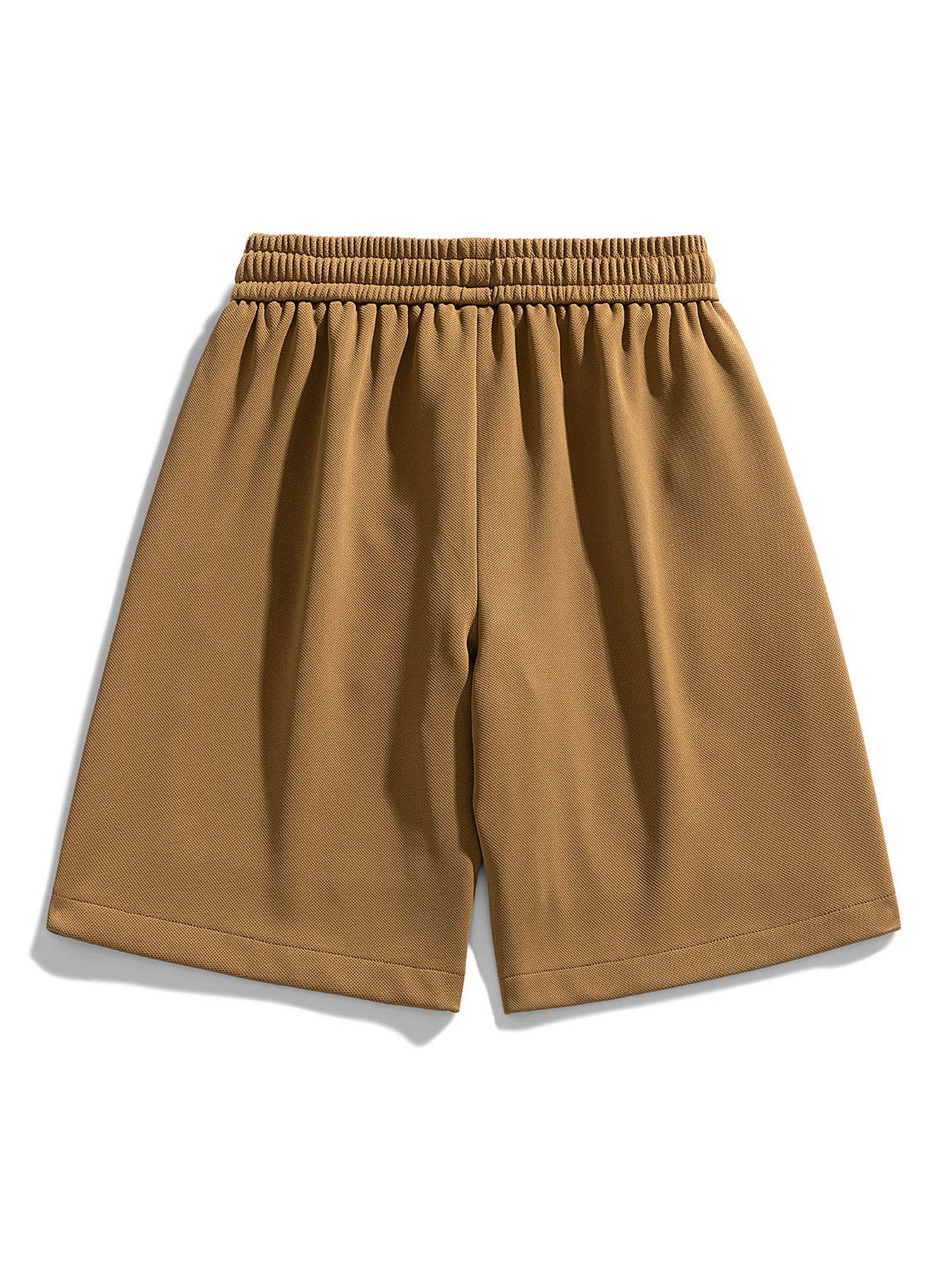 Nicanor | Basic Textured Drawstring Shorts - Image 4