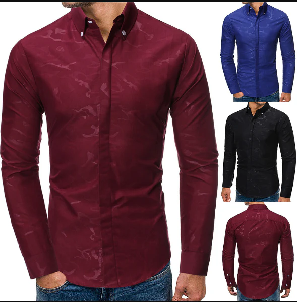 Nicasio® | Long-Sleeved Shirt With Buttons For Men - Image 3
