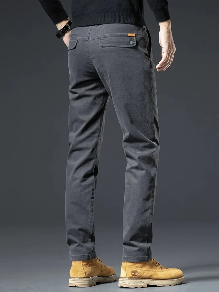 Nicéforo® | Premium Cotton Straight-Leg Pants - Image 11