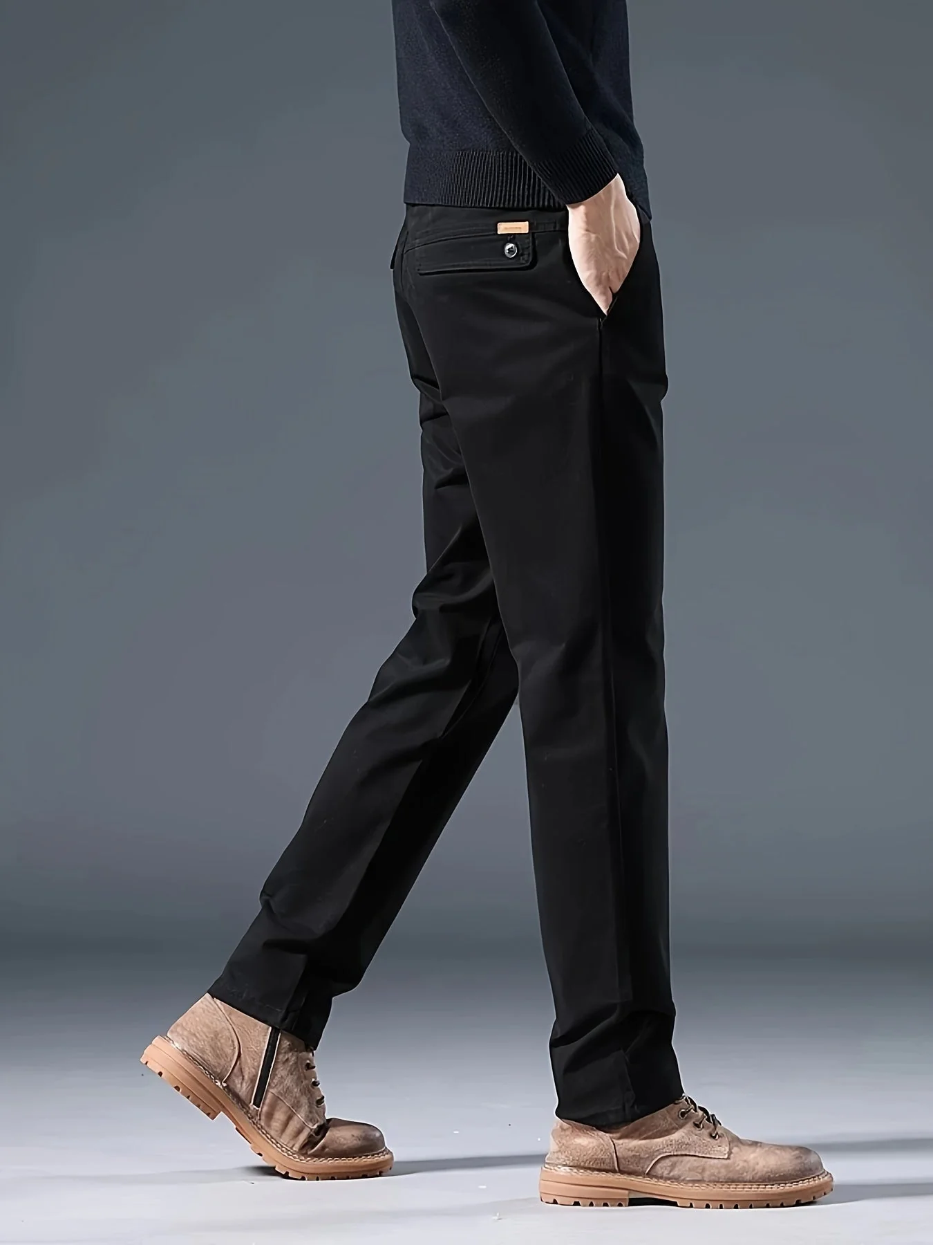 Nicéforo® | Premium Cotton Straight-Leg Pants - Image 3