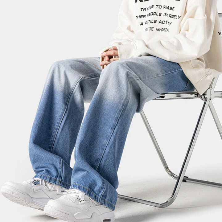 Nick® | Washed Denim Jeans - Image 2