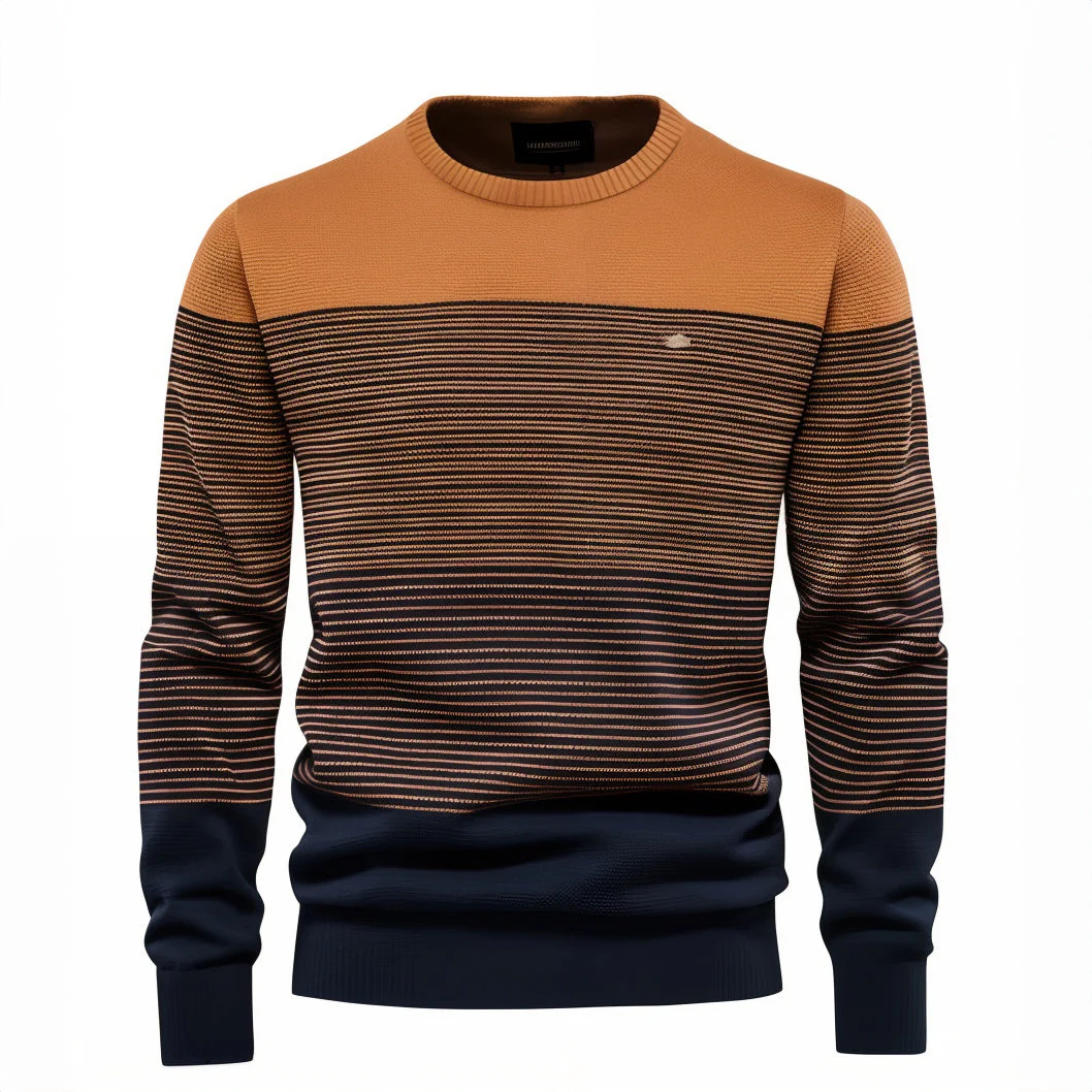 Nicolás® | Robust sweater with thin stripes - Image 5