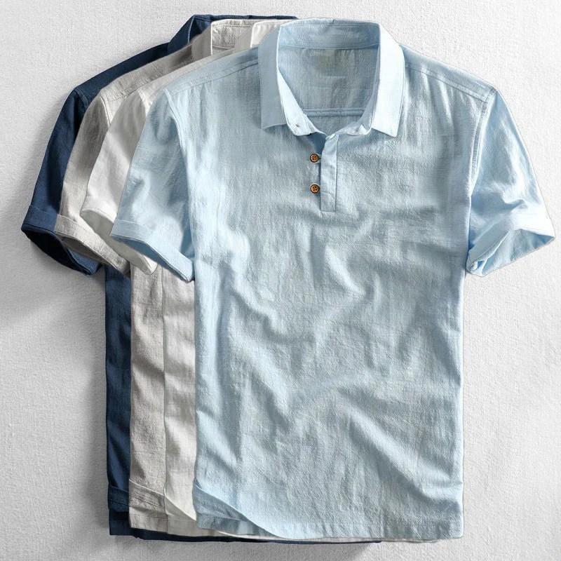 Nicolas® | Summer Linen Polo - Image 7