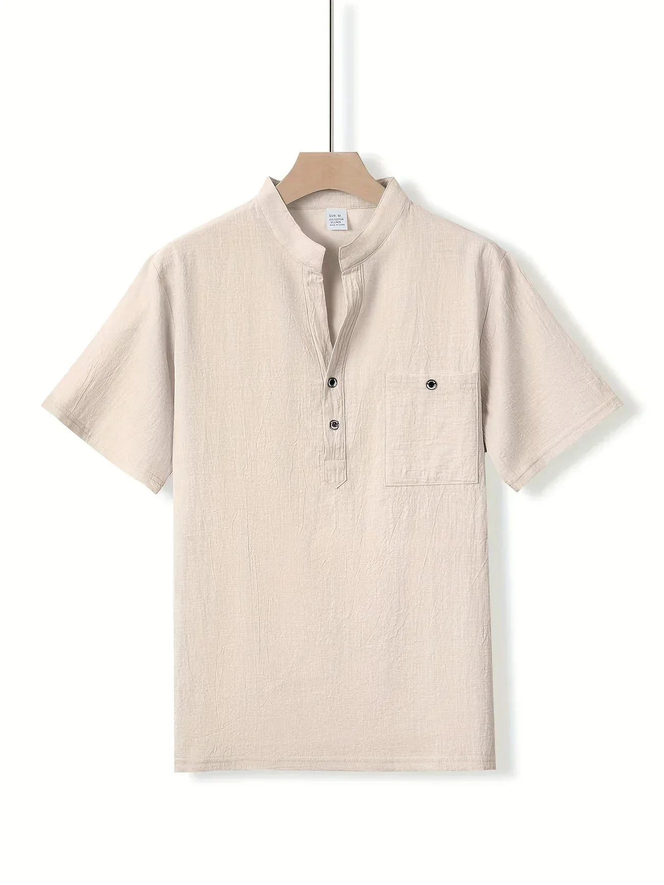 Nigel | Casual short-sleeved button-down shirt - Image 10
