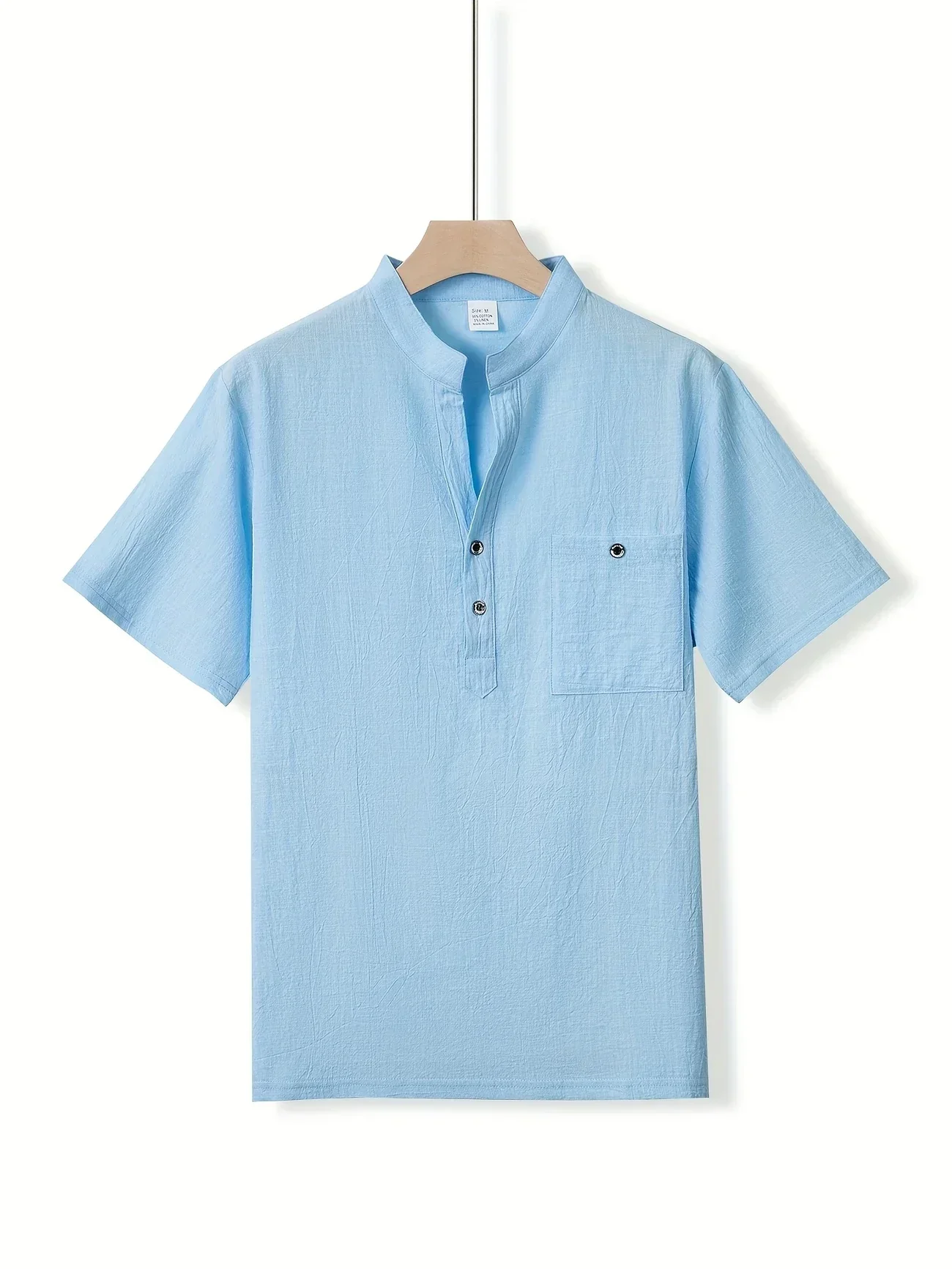Nigel | Casual short-sleeved button-down shirt - Image 2