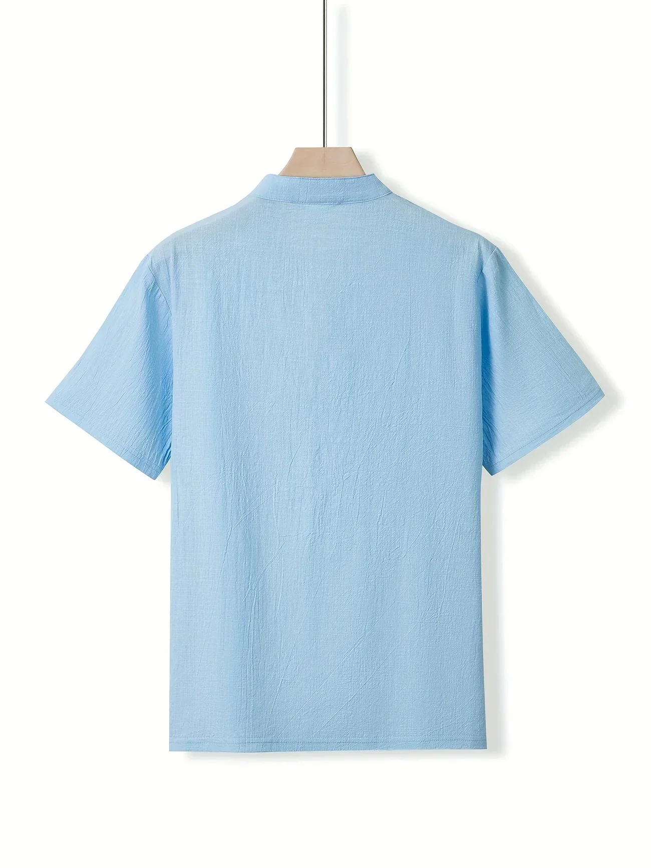 Nigel | Casual short-sleeved button-down shirt - Image 3