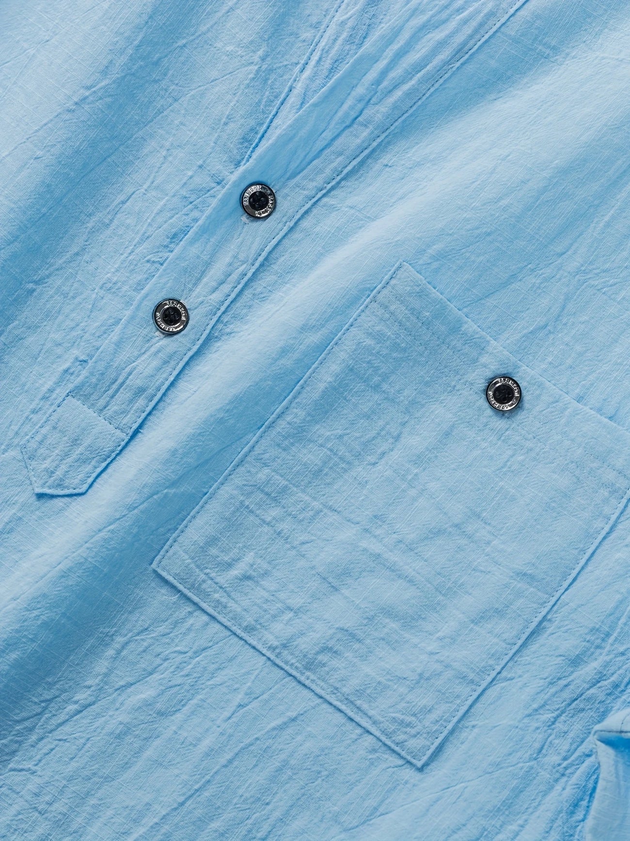 Nigel | Casual short-sleeved button-down shirt - Image 5