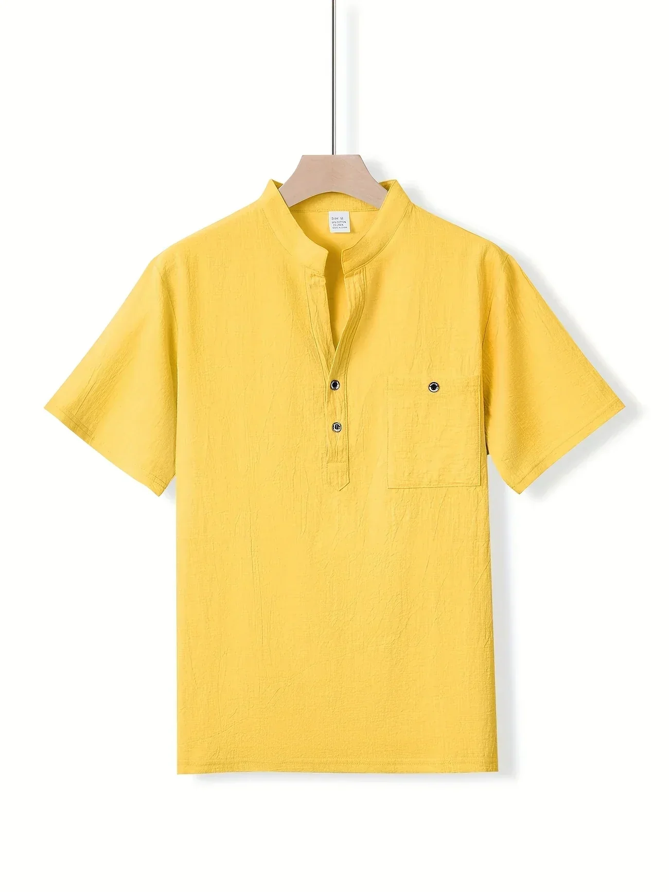 Nigel | Casual short-sleeved button-down shirt - Image 6
