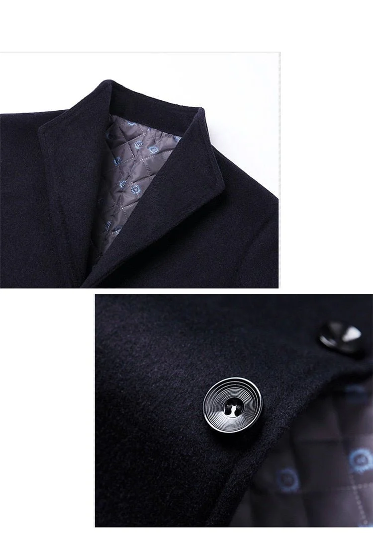 Nilo | Classic single-breasted coat - Image 11