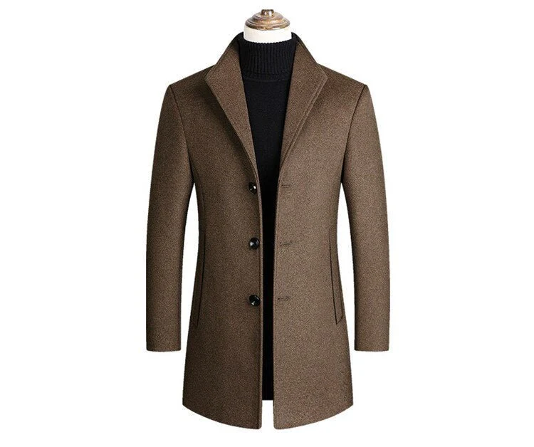Nilo | Classic single-breasted coat - Image 7