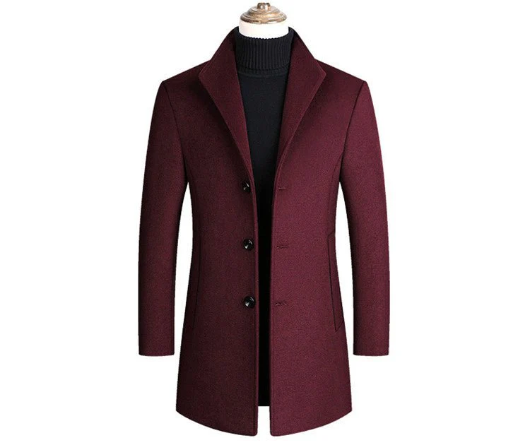 Nilo | Classic single-breasted coat - Image 8