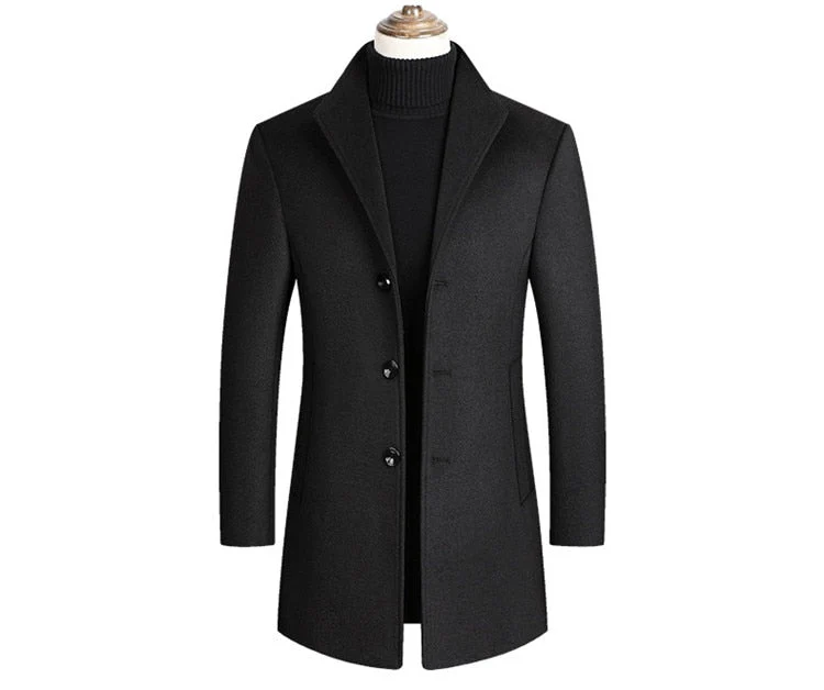 Nilo | Classic single-breasted coat - Image 9