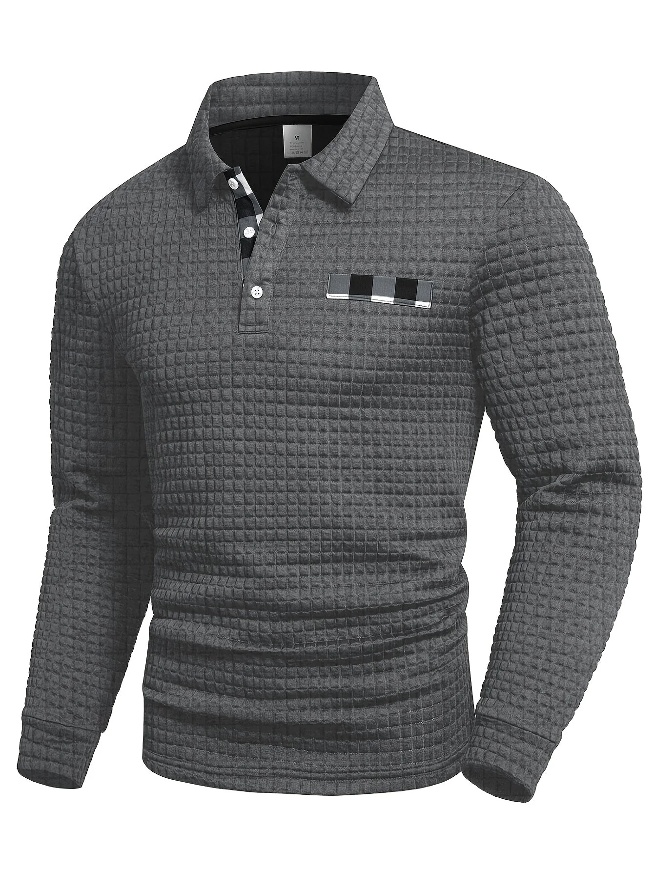 Nils | Casual long-sleeved button-down shirt - Image 2