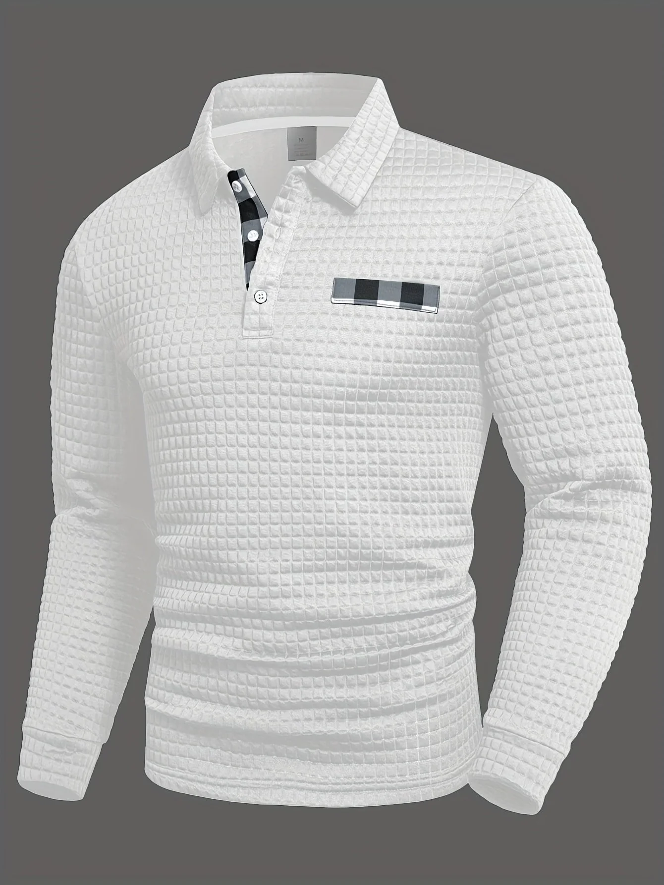 Nils | Casual long-sleeved button-down shirt - Image 4