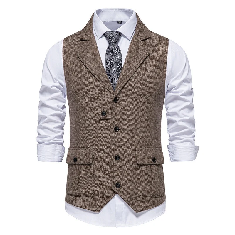 Noah® | Elegant Men's Vest With Side Pockets - Image 9