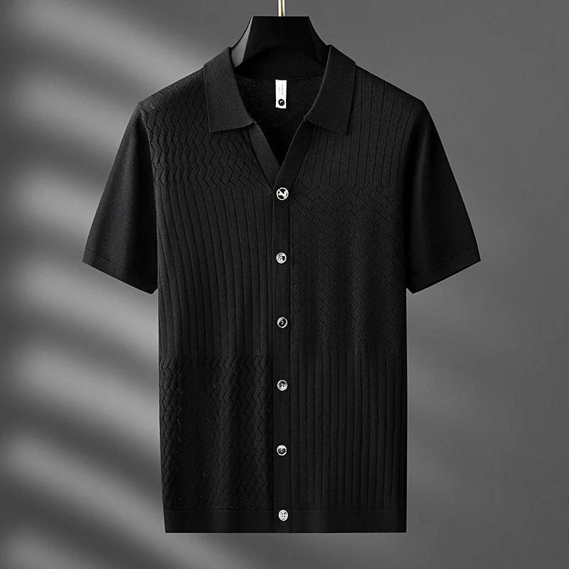 Noah | Grayson Textured Knit Shirt - Image 3