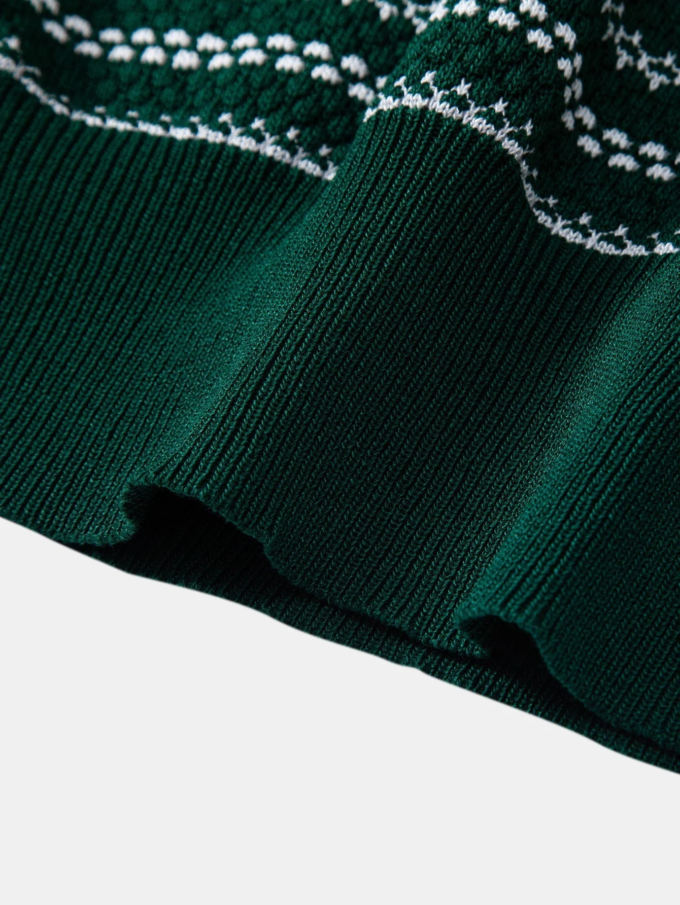 Noah | Stripe Knitted Polo Shirt - Image 7