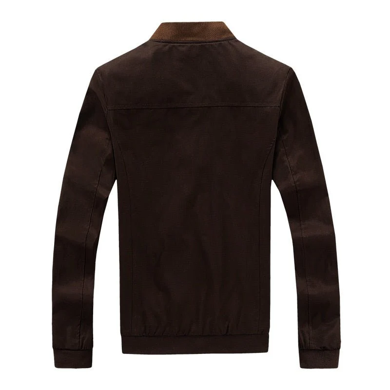 Noam | Vintage bomber jacket with button closure - Image 9