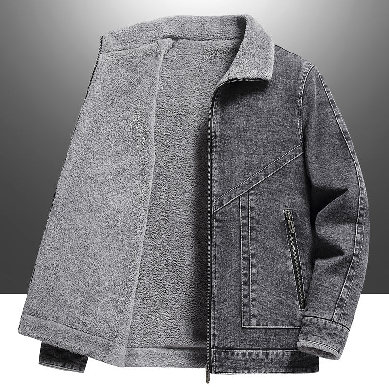 Noé® | Boston Denim Sherpa Jacket - Image 2