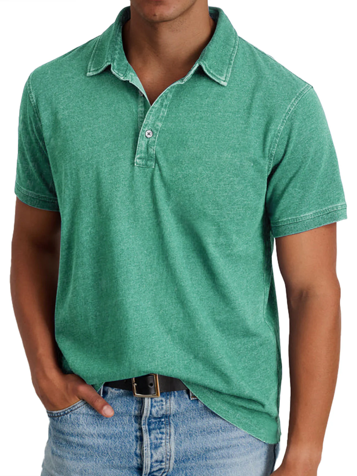 Noel® | Elegant Polo With Classic Collar - Image 3