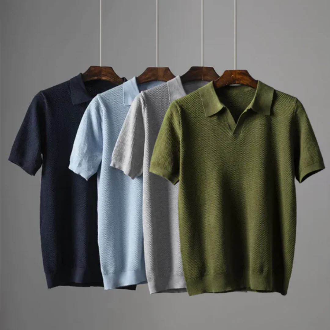 Noel | Portland Cotton Polo Shirt - Image 6