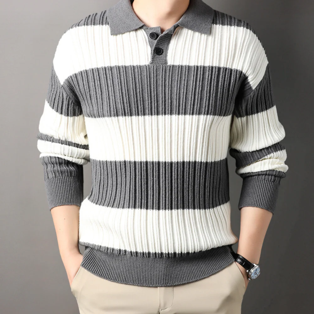 Nolan® | Striped Sweater For Men - Image 2