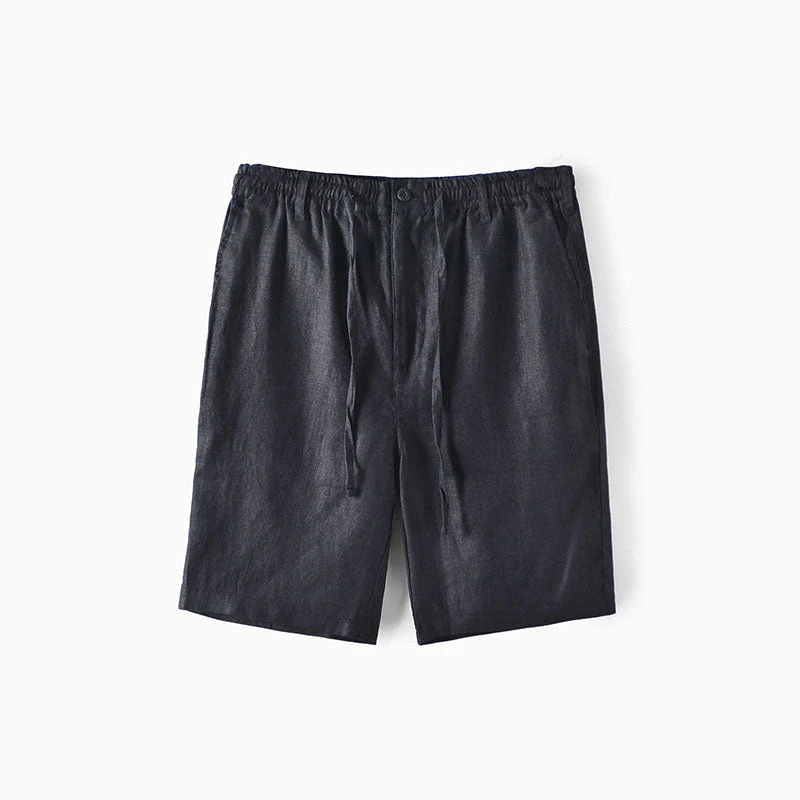 Nolan | Lorenzo Linen Shorts - Image 2