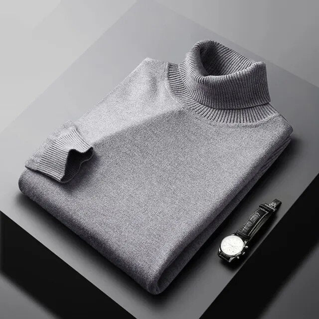 Nolan | Monte Carlo Cashmere Turtleneck - Image 6