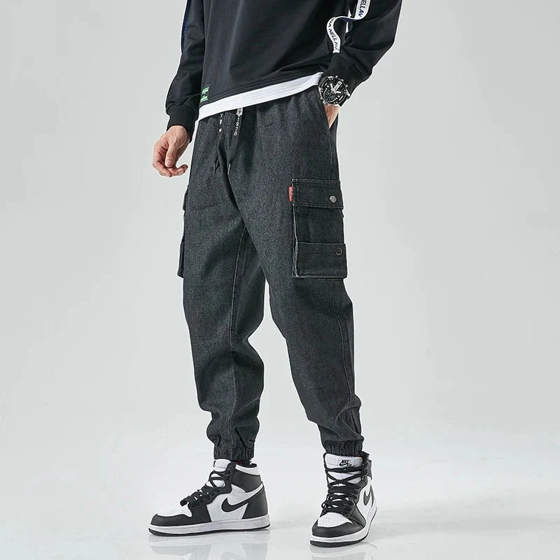 Norberto® | Denim Cargo Joggers - Image 4