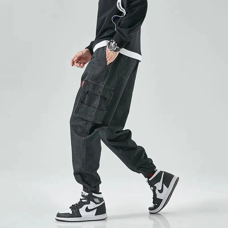Norberto® | Denim Cargo Joggers - Image 5