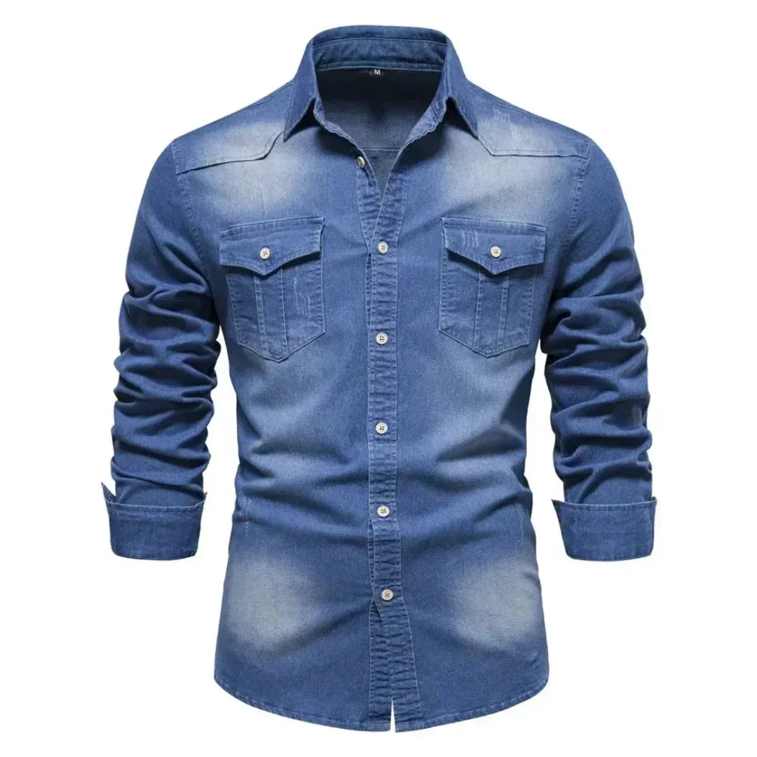 Norberto | Apollo Long Sleeve Denim Shirt - Image 6