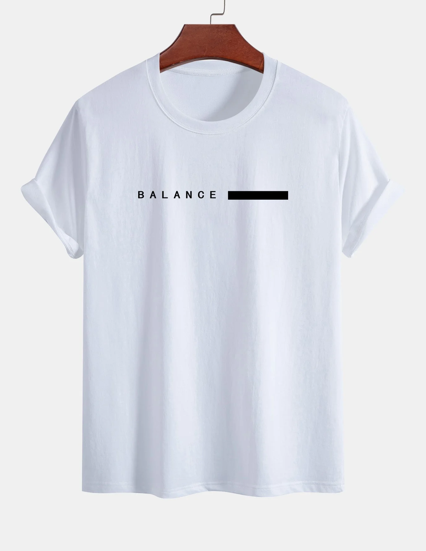 Numa® | Balance Stripe Print Cotton T-Shirt - Image 11