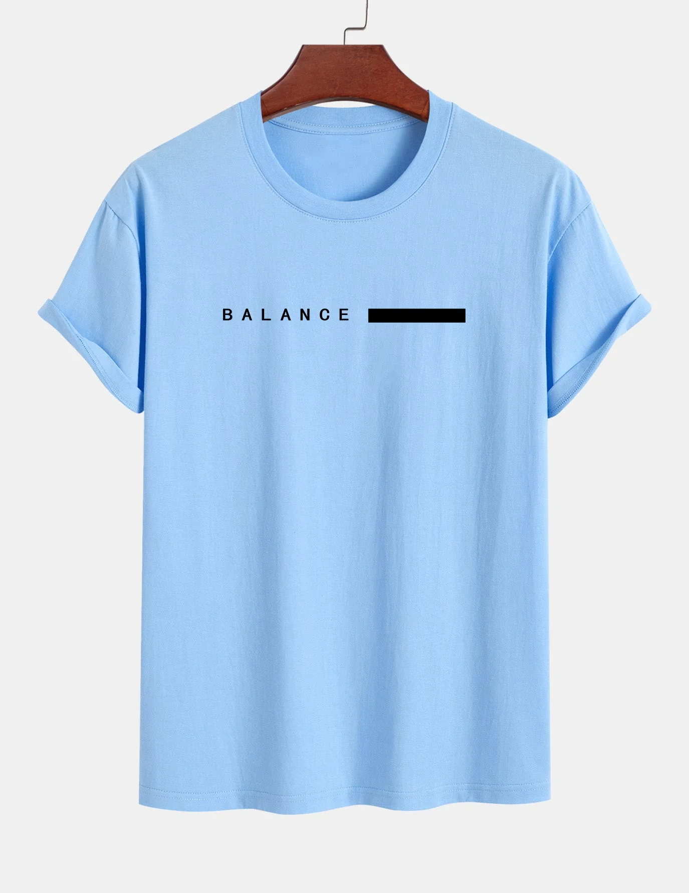 Numa® | Balance Stripe Print Cotton T-Shirt - Image 15