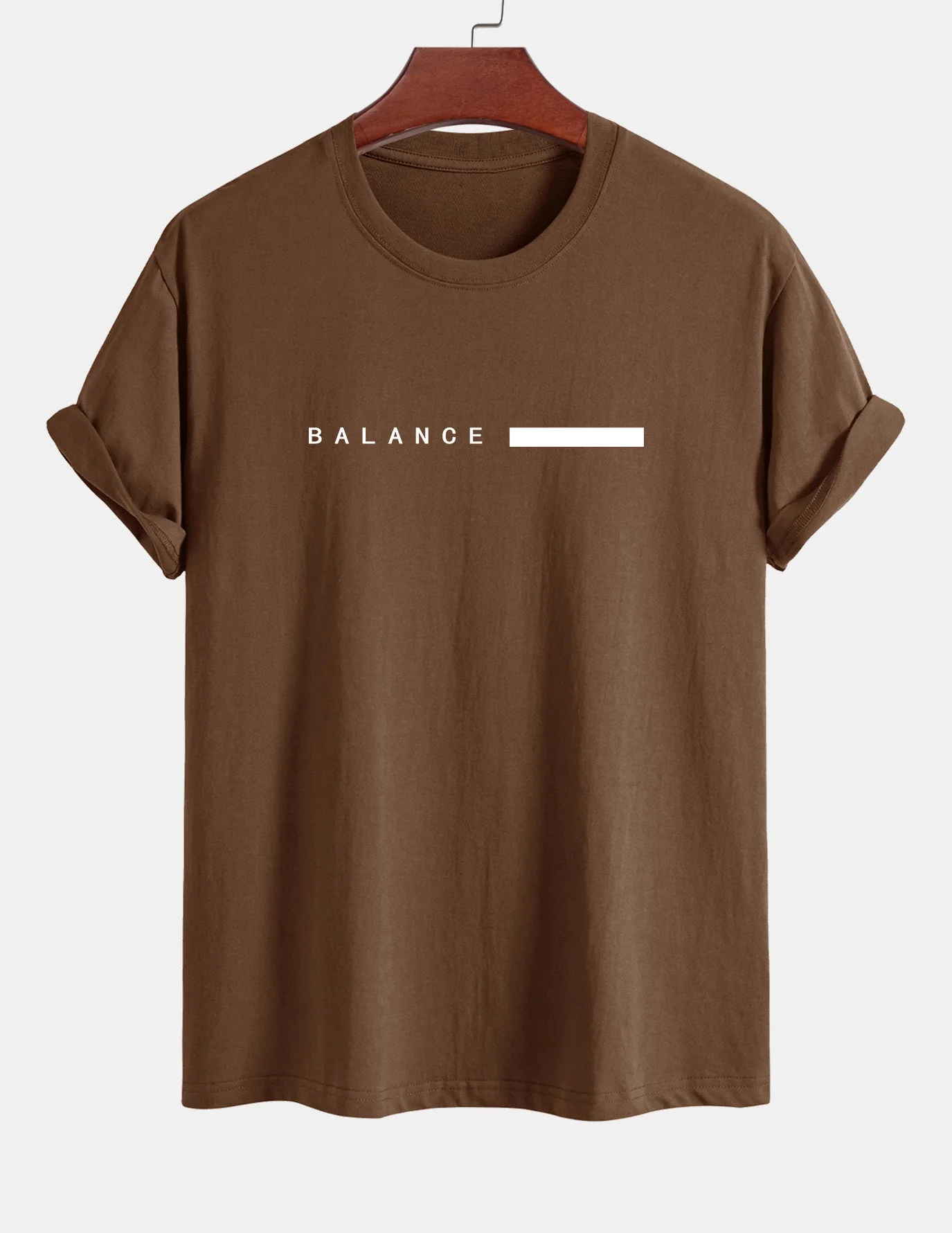 Numa® | Balance Stripe Print Cotton T-Shirt - Image 3