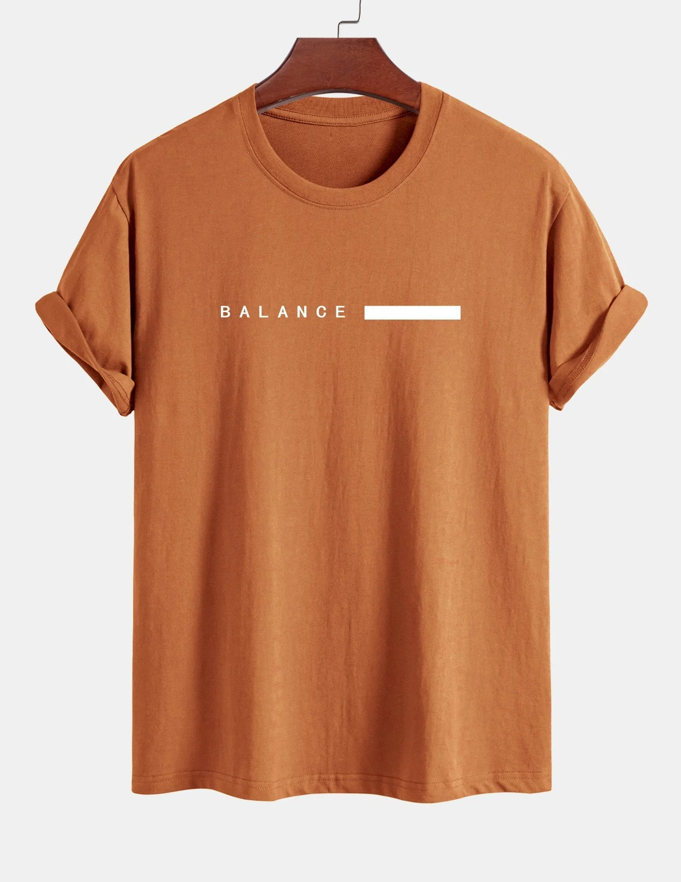 Numa® | Balance Stripe Print Cotton T-Shirt - Image 4