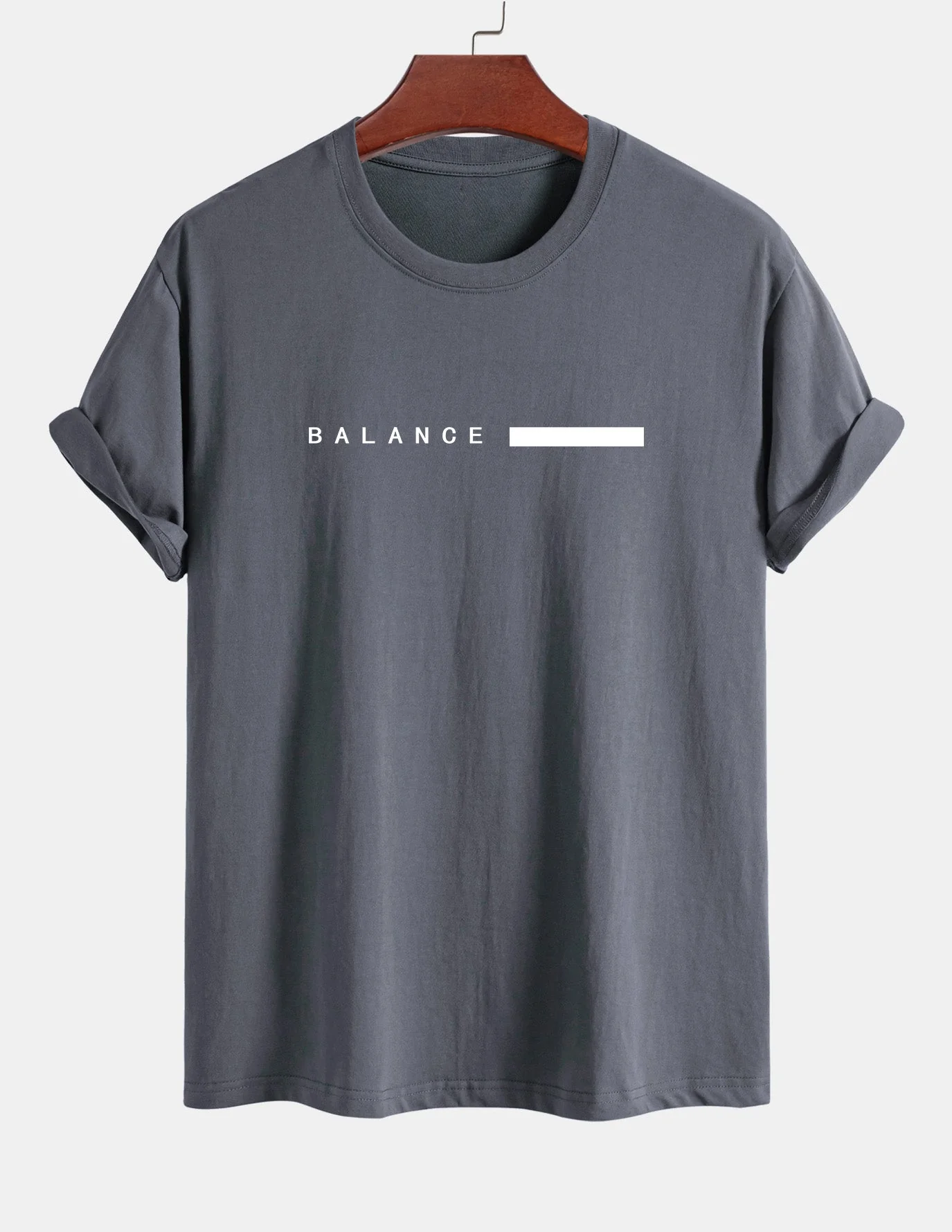 Numa® | Balance Stripe Print Cotton T-Shirt - Image 5