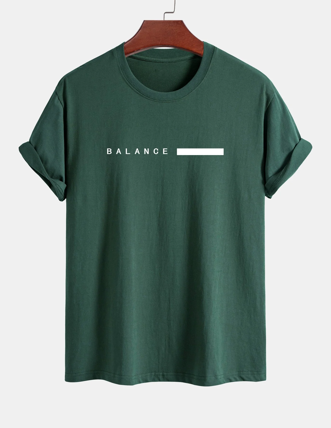 Numa® | Balance Stripe Print Cotton T-Shirt - Image 6