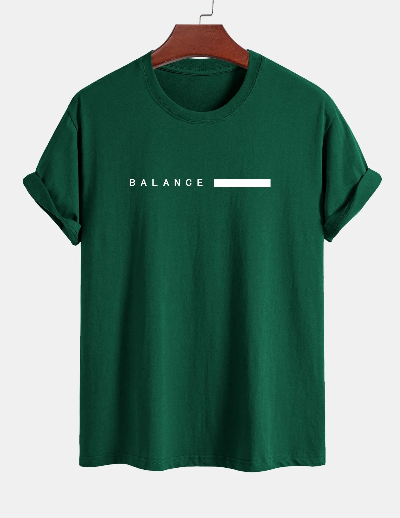 Numa® | Balance Stripe Print Cotton T-Shirt - Image 8