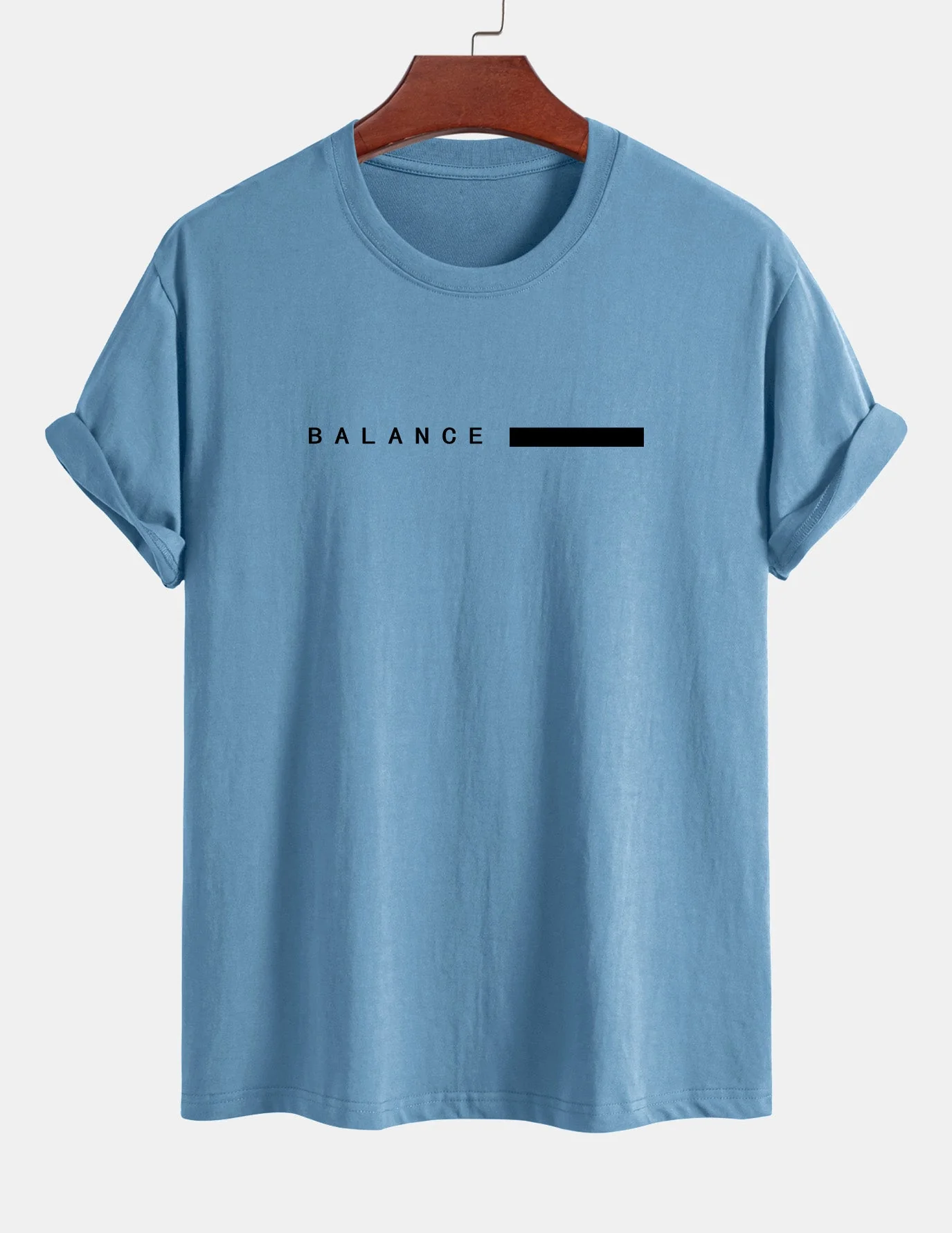 Numa® | Balance Stripe Print Cotton T-Shirt - Image 9