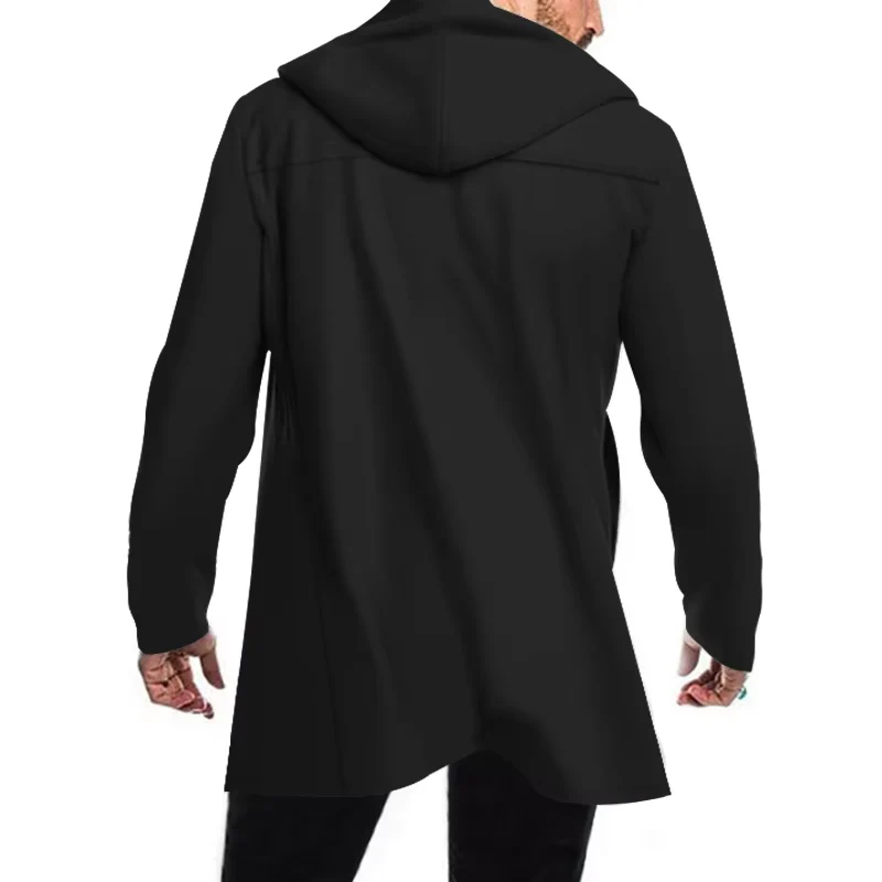 Numa | Men's Wool Coat with Hood - Double Breasted Warm & Elegant - Image 25