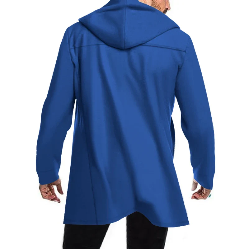 Numa | Men's Wool Coat with Hood - Double Breasted Warm & Elegant - Image 5