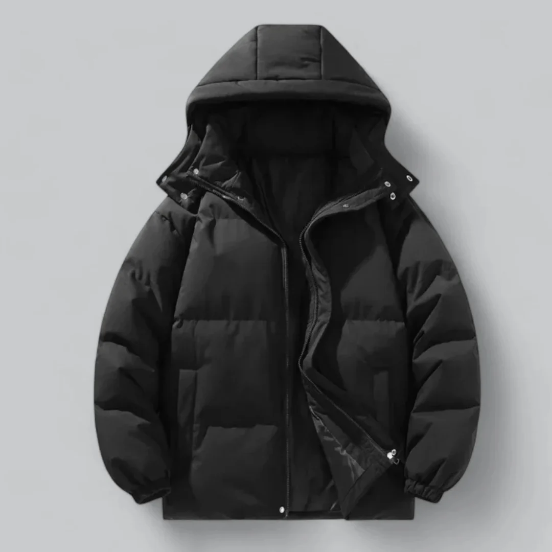 Nuno® | Men’s Quilted Puffer Jacket With Contrast Lining - Image 2