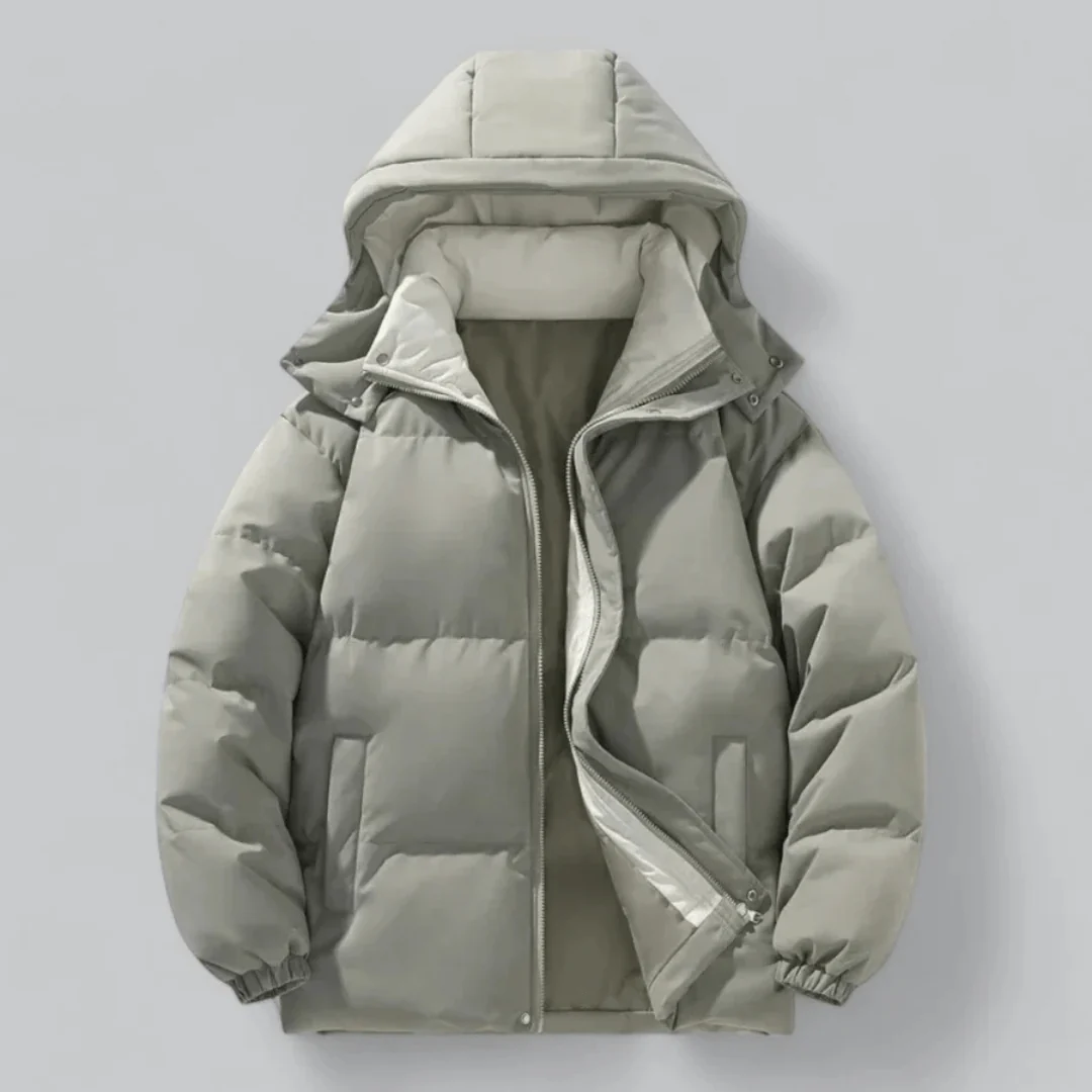 Nuno® | Men’s Quilted Puffer Jacket With Contrast Lining - Image 4