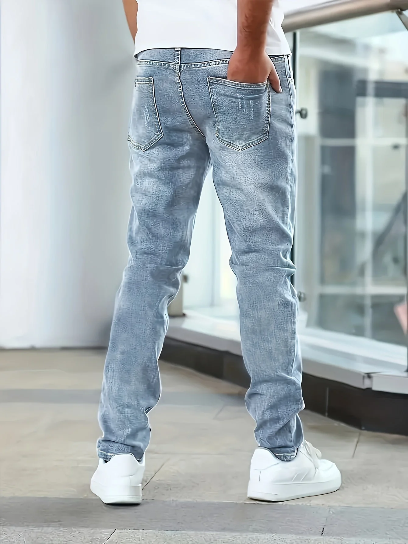 Nuno® | Straight Leg Stretch Jeans - Image 6