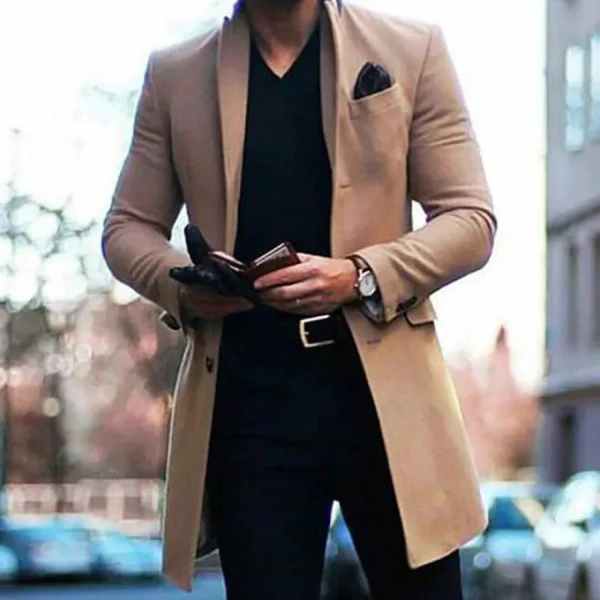 Oban | Classic men's wool coat - timelessly elegant for business and leisure - Image 4