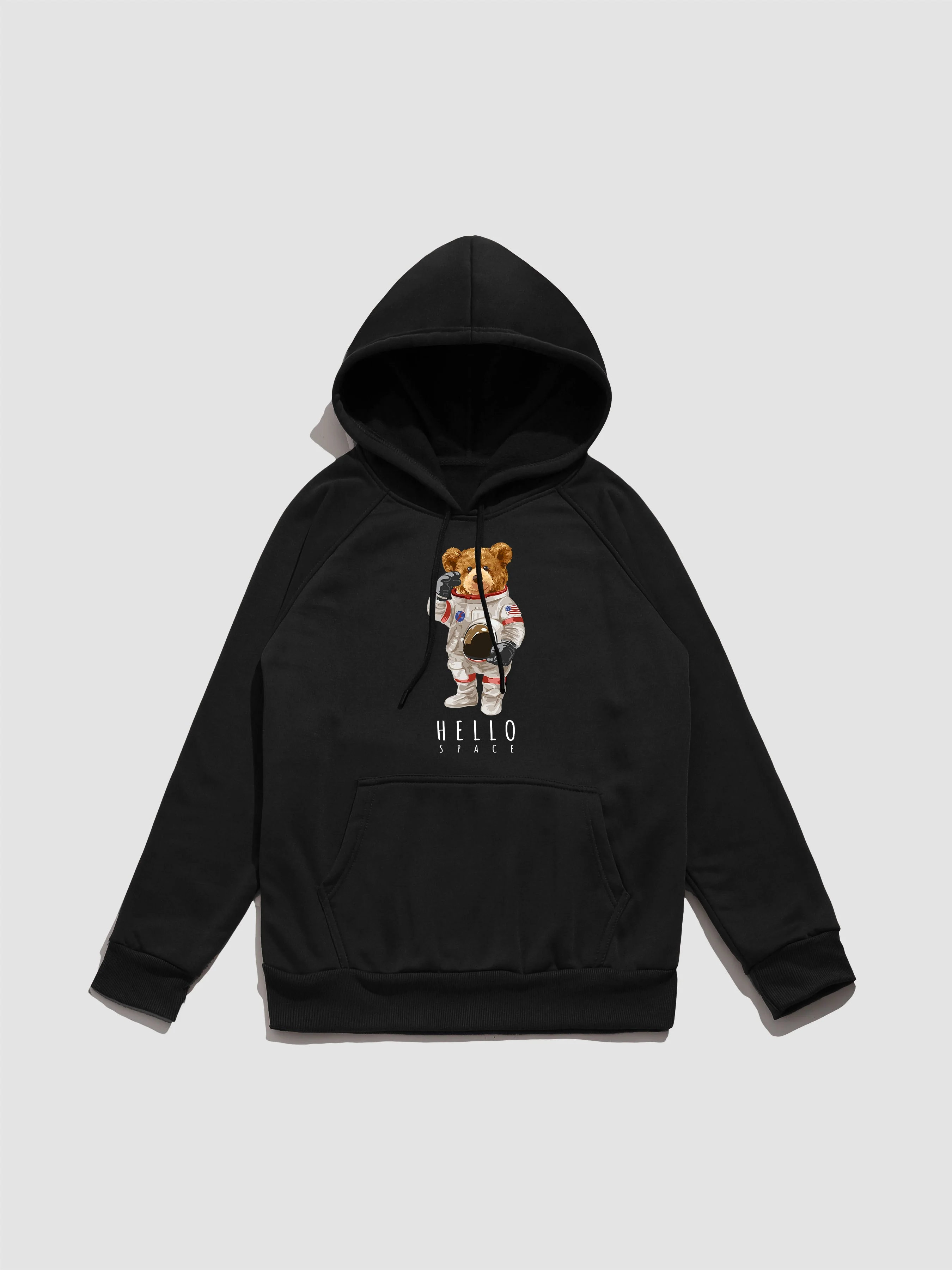 Oberon | Astronaut Bear Print Hoodie - Image 5