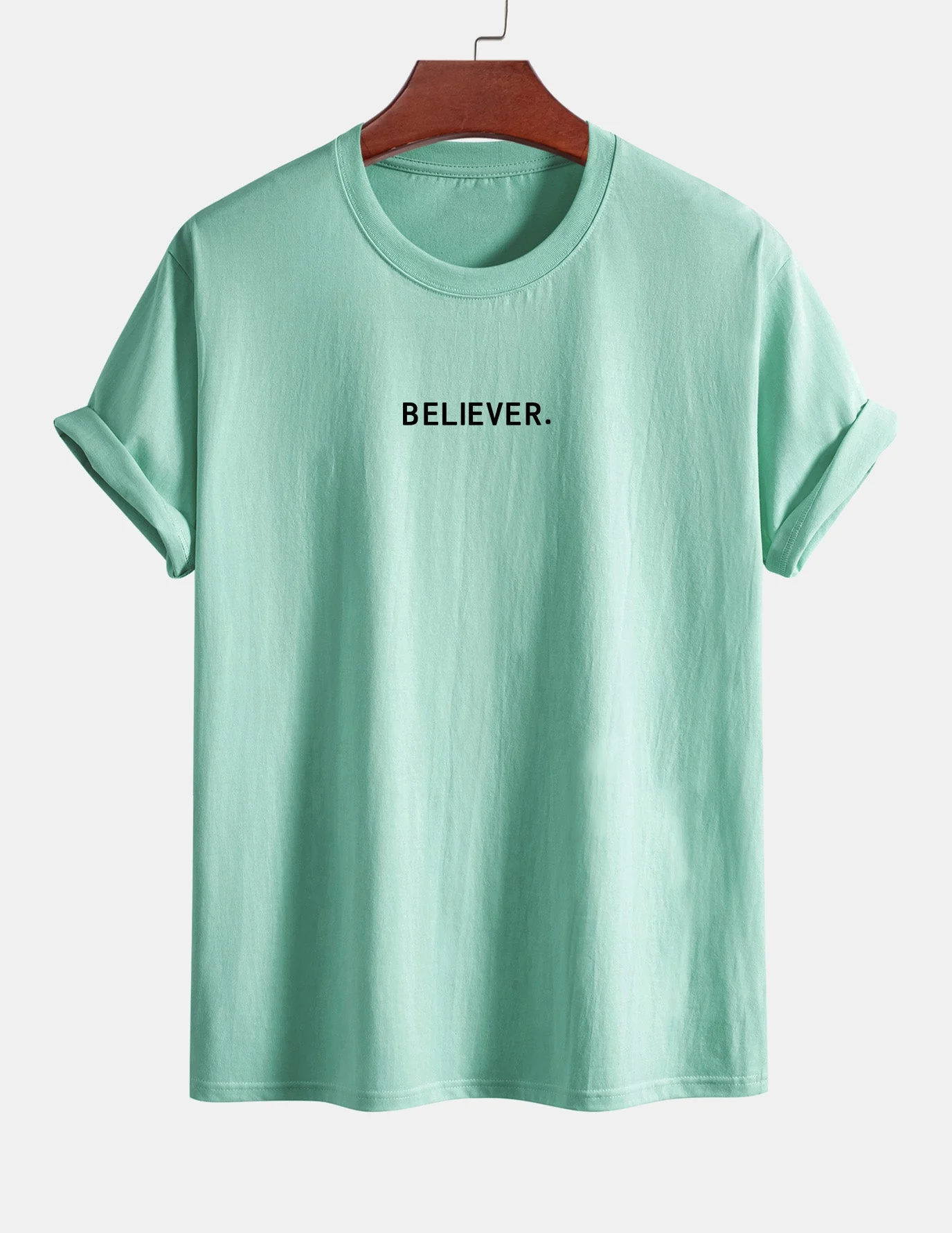 Octavio® | Believer Print Cotton T-Shirt - Image 15