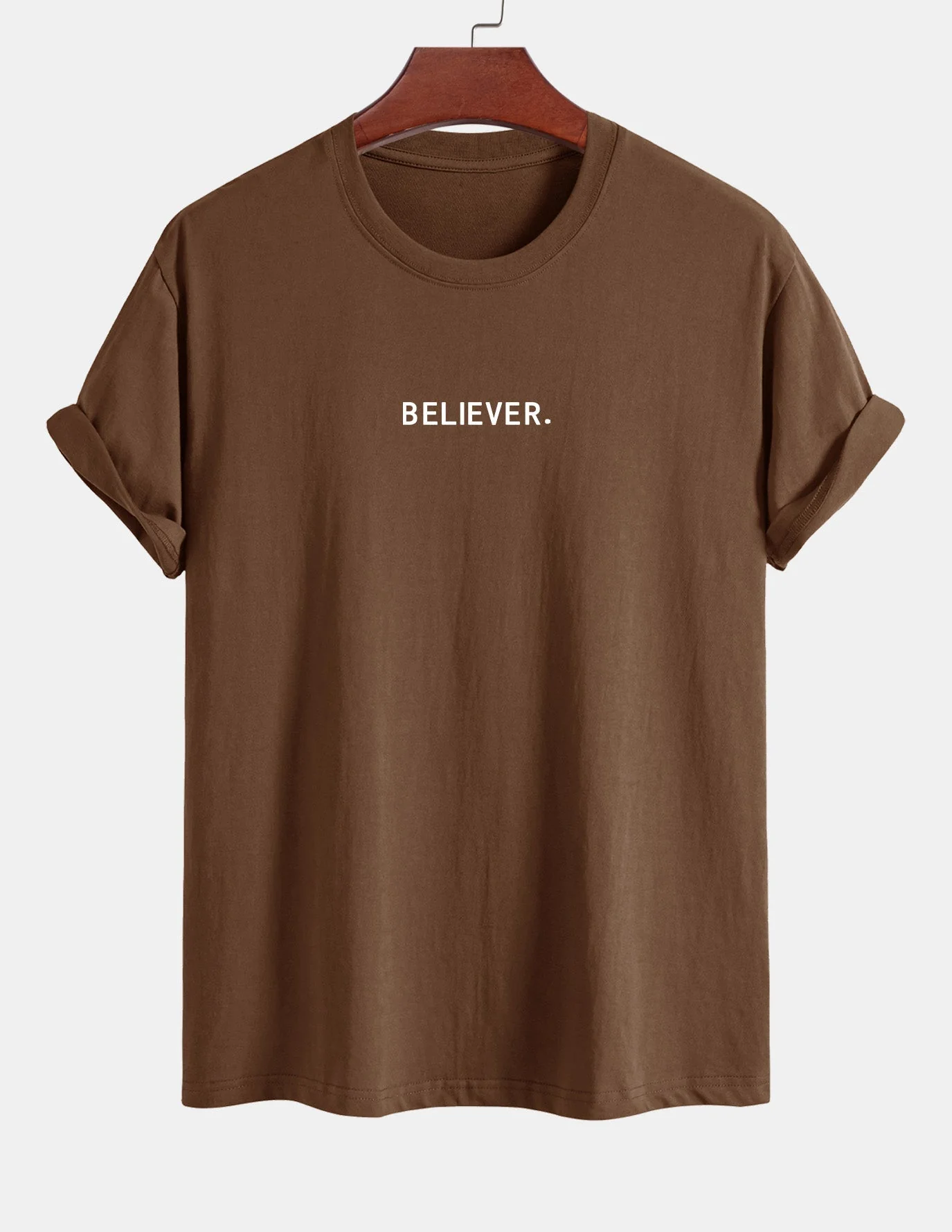 Octavio® | Believer Print Cotton T-Shirt - Image 4