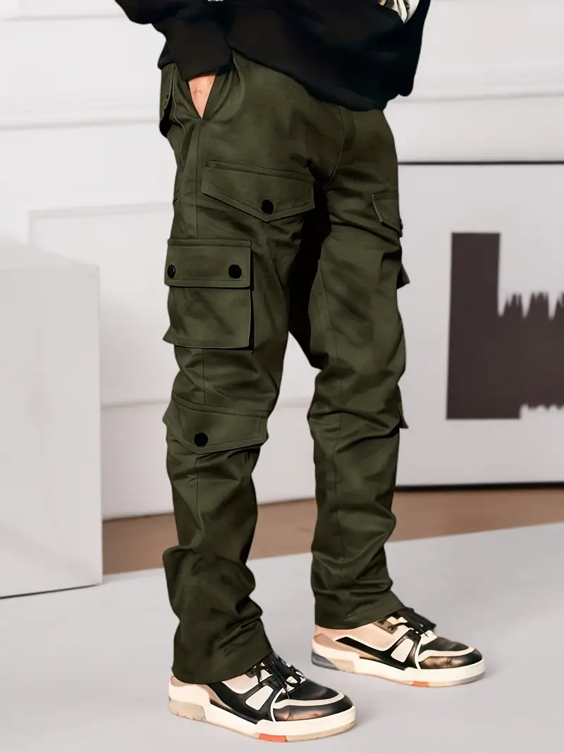 Octavio® | Casual Cargo Pants For Spring - Image 4