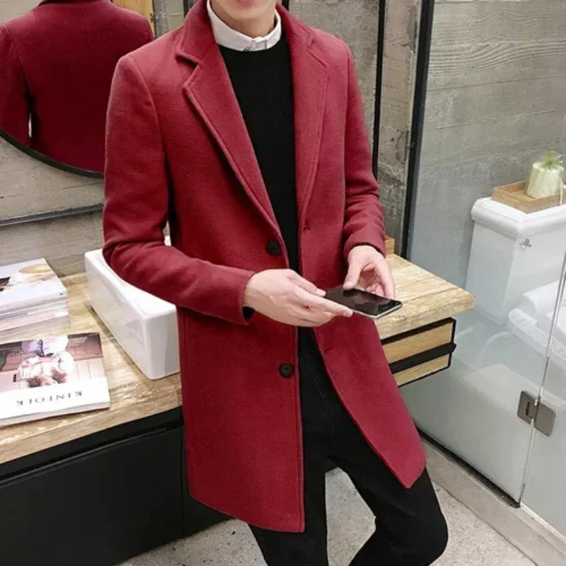 Odel | Men's Wool Coat Elegant Business Jacket - Office and Leisure - Image 12